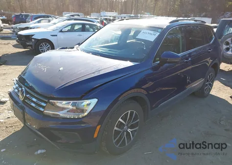 2021 Volkswagen Tiguan 2.0T Se/2.0T Se R-Line Black/2.0T Sel from USA, damaged, VIN 3VV2B7AX0MM025590